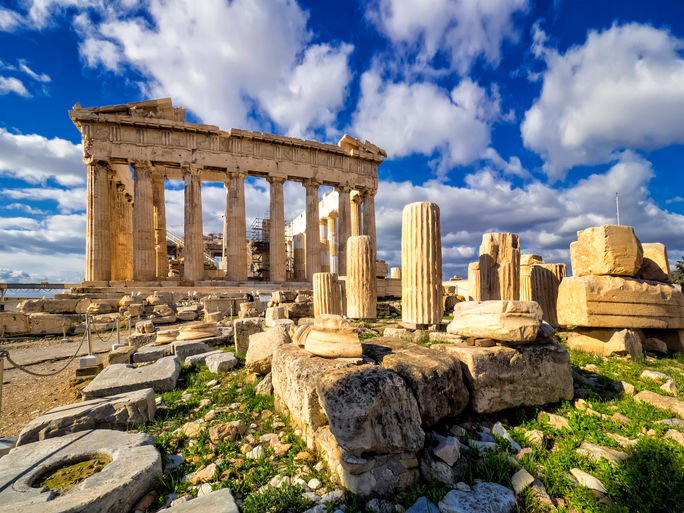 アテネ、ギリシャ、旅行