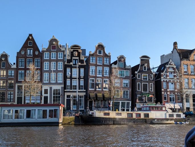 アムステルダムの建築。 