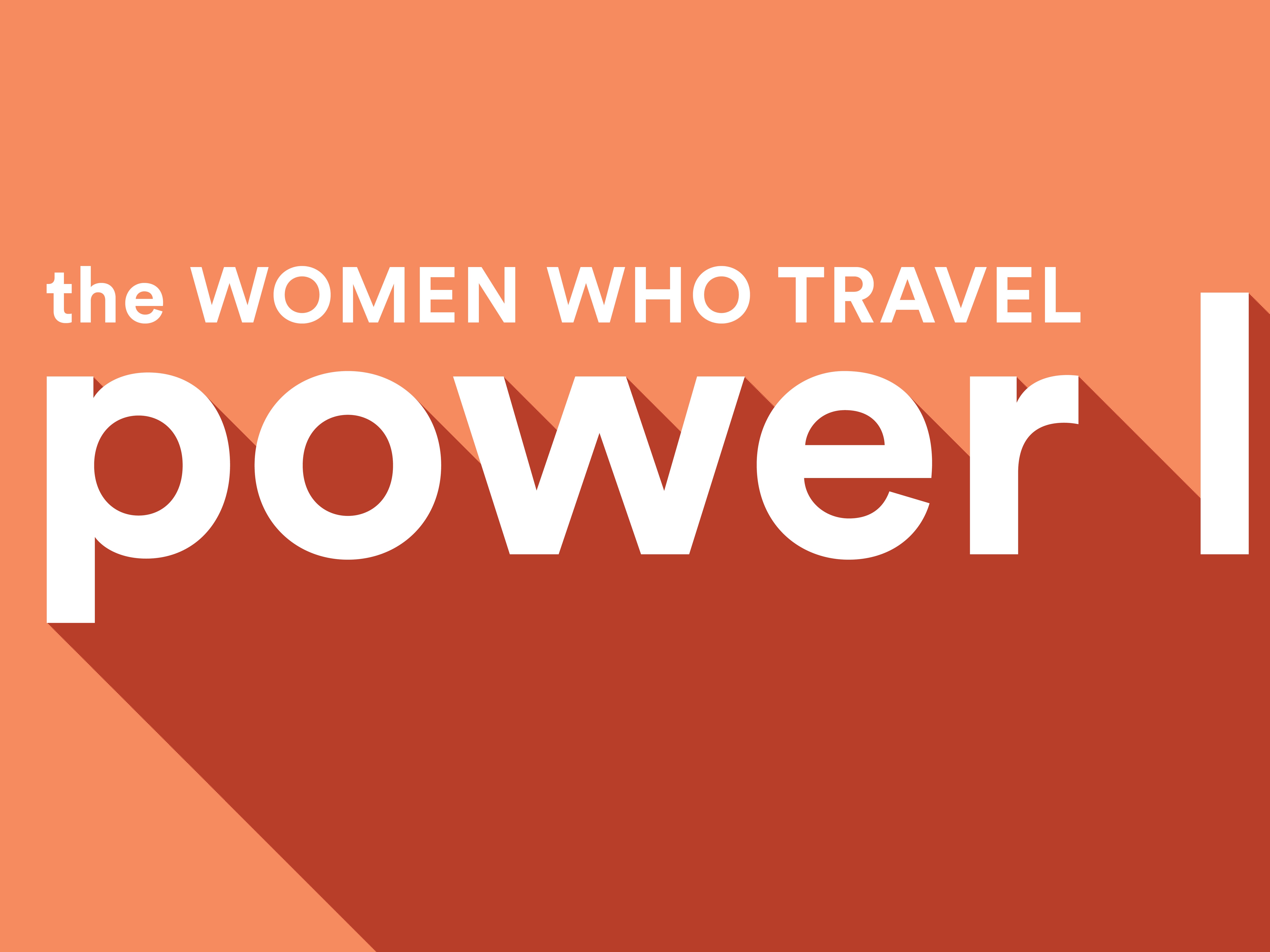 旅行する女性のパワーリスト 2024