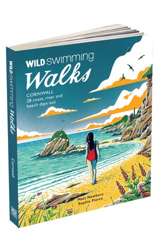 ソフィー・ピアースとマット・ニューベリーによる、コーンウォール 28 海岸の湖と川を巡るワイルド スイミング ウォークが、『ワイルド シングス』から出版されました。