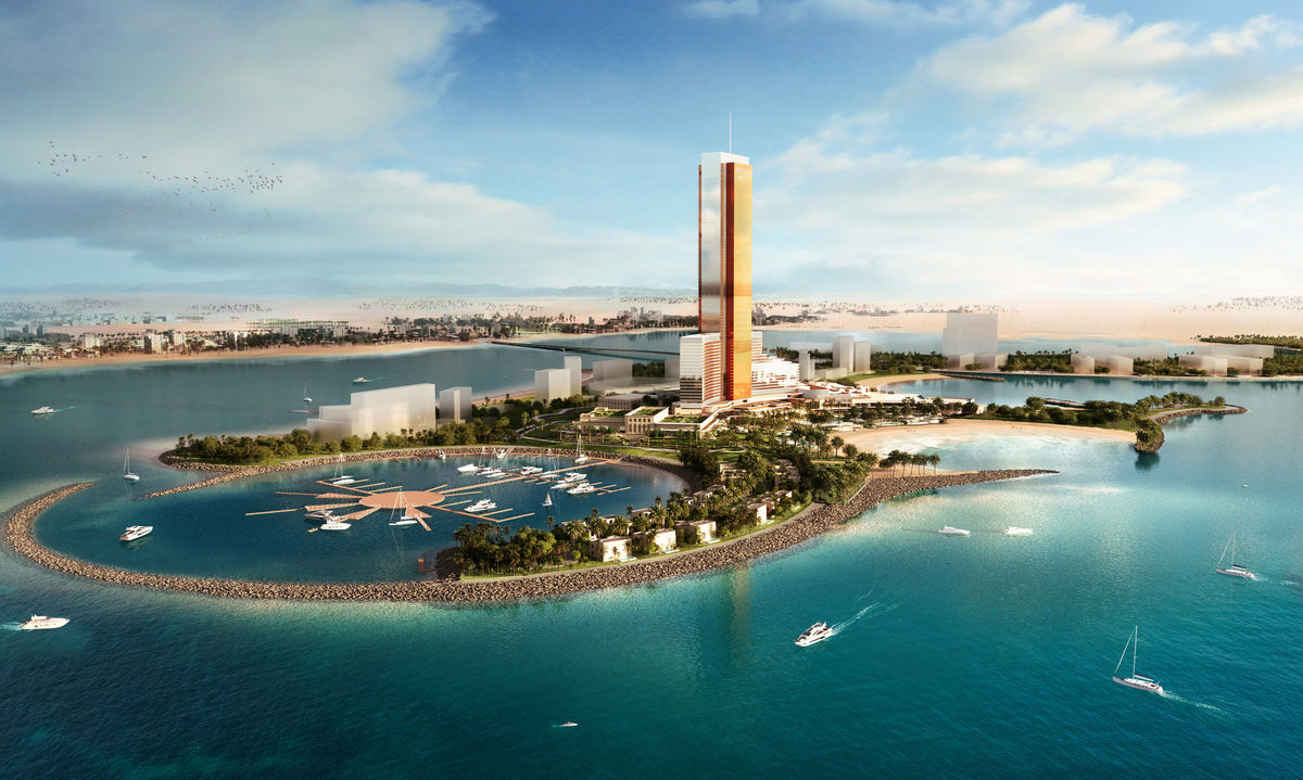 ウィン、UAE初のビーチフロントリゾートの新しい画像を公開