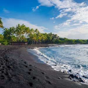 ハワイの黒砂ビーチの開発提案が反発に直面